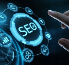SEO Search Engine Optimization Marketing Ranking Traffic Website Internet Business Technology Concept.